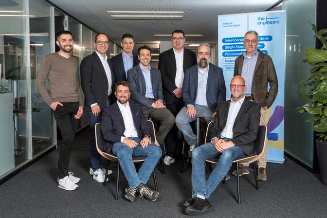 Gruppenfoto des MKD-Team von the i-engineers