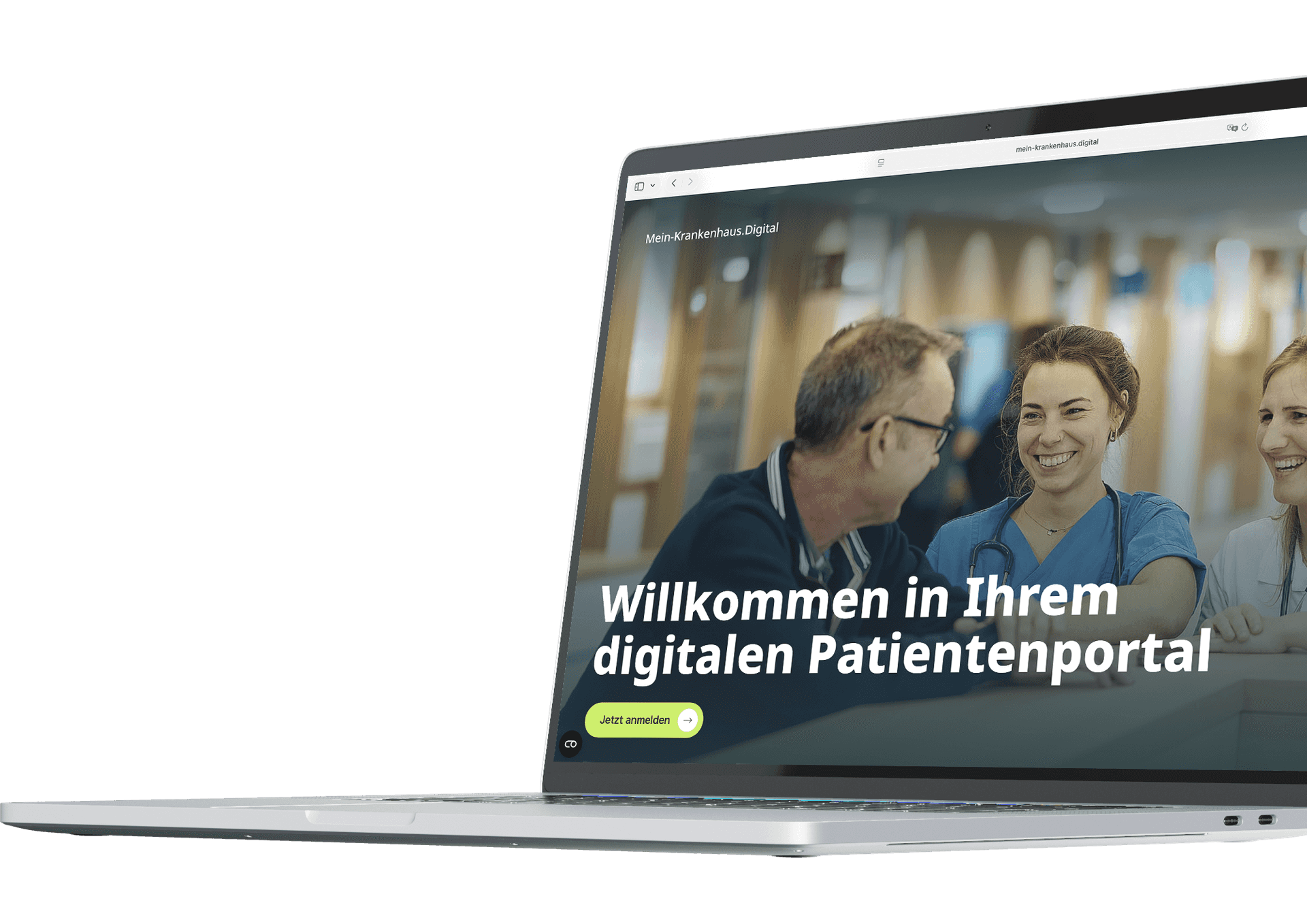 Mein-Krankenhaus.Digital Startseite